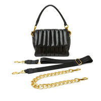 Bar Bag - Pearl Black w/ Gold Think Royln