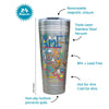 Memphis Thermal Tumbler