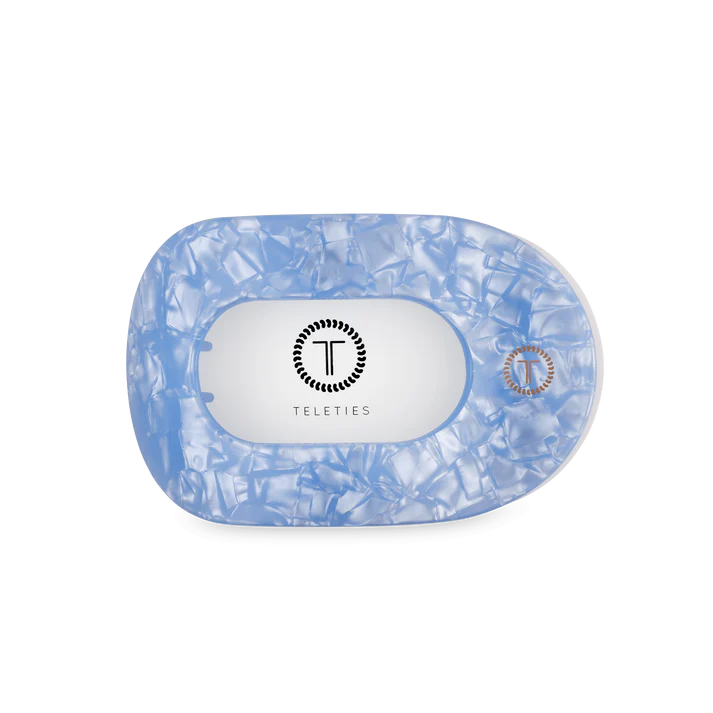 Blue Lagoon Round Hair Clip