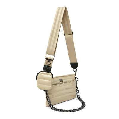 Downtown Crossbody | Blonde Patent