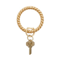 Silicone Big O® Key Ring - Braided (5 Colors)