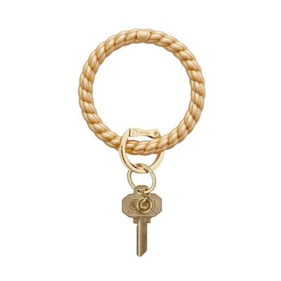 Silicone Big O® Key Ring - Braided (5 Colors)