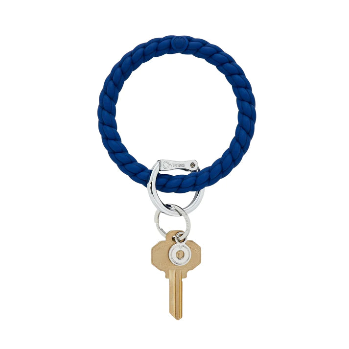 Silicone Big O® Key Ring - Braided (5 Colors)