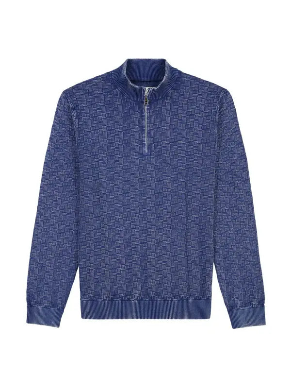 Aubin Navy Sweater Robert Graham