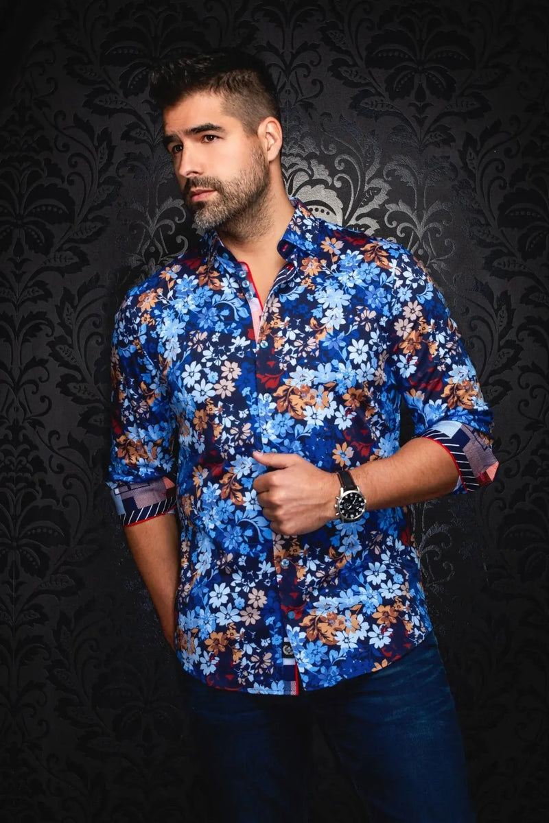 Bittersweet Navy Sport Shirt Au Noir