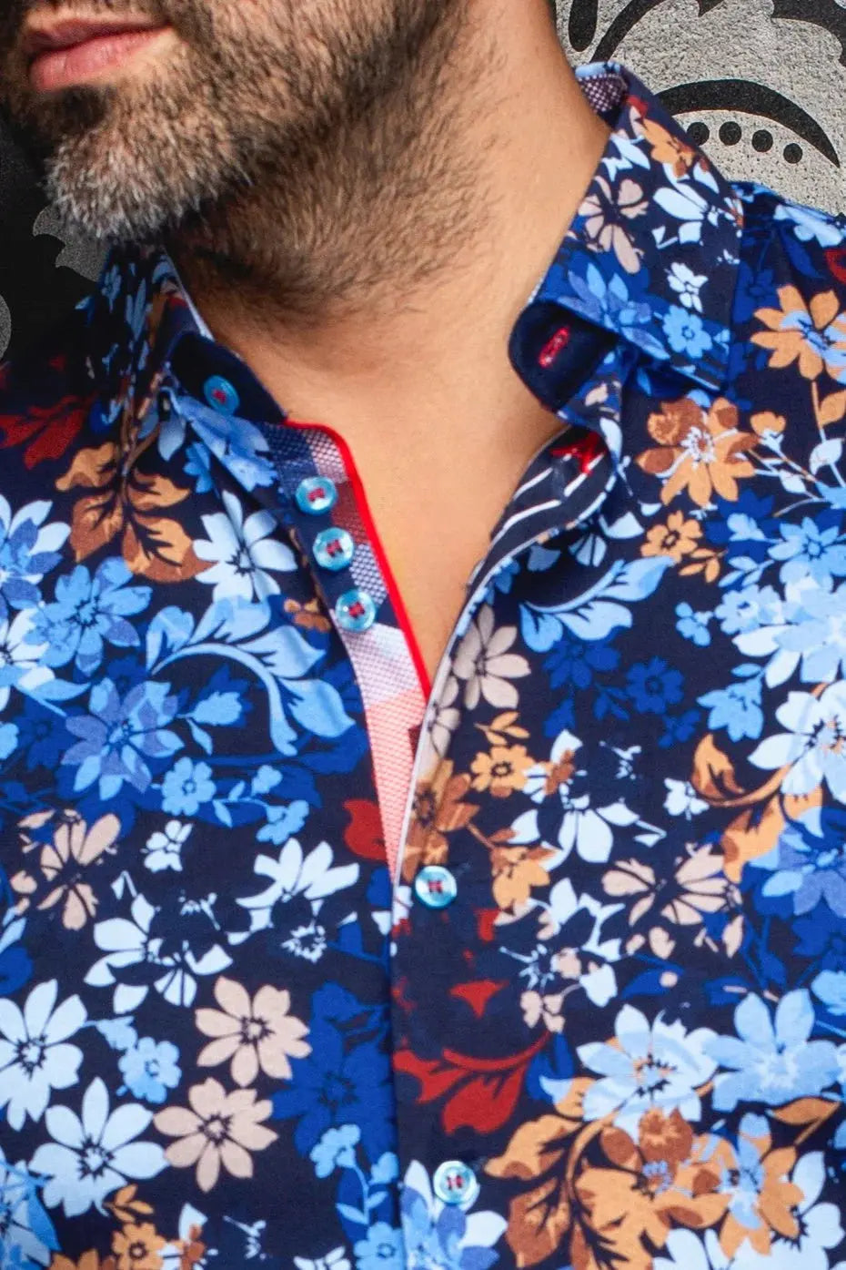 Bittersweet Navy Sport Shirt Au Noir