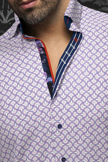 Bosco Lavender Sport Shirt Au Noir