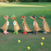 Floral Hat and Boots Ducklings