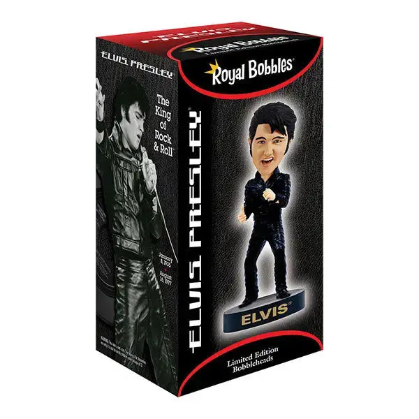 Elvis Presley '68 Comeback Special Bobblehead Royal Bobbles