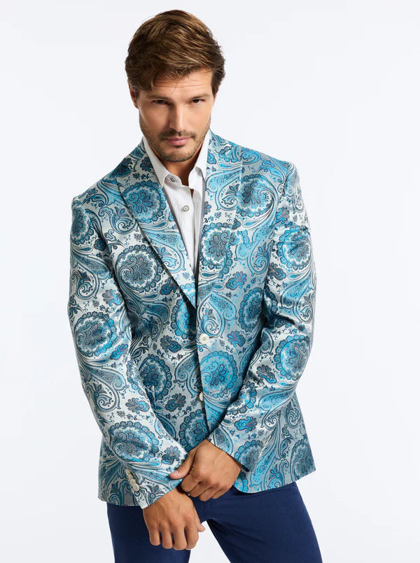 LIMITED EDITION AQUA BLOOM BLAZER