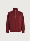 Hawley Half-Zip Sweat - New Maroon VARLEY