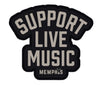 Support Live Music Sticker