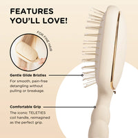 Detangler Hair Brush for Fine Hair – Tan