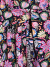 TIGER AND FLORAL SHIRT DRESS Vilagallo