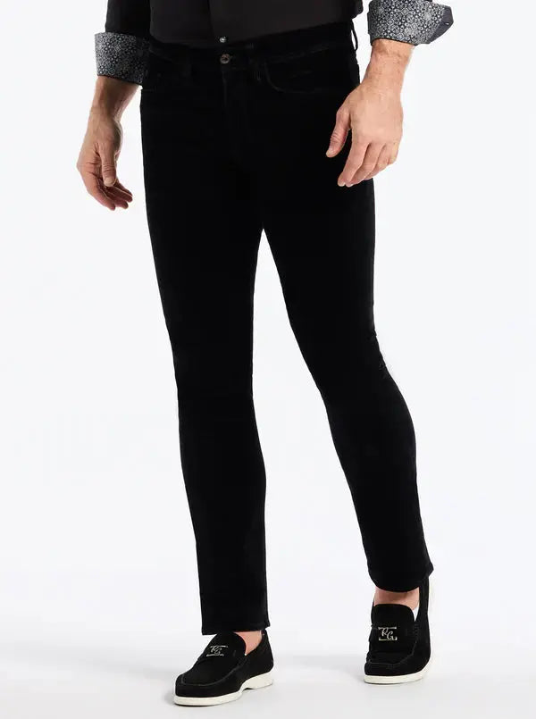 Celestial Velvet Pants - Black Robert Graham