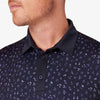 Versa Polo Classic Fit  - Navy Floral+Fauna