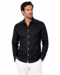 The Vernon Sport Shirt - Black