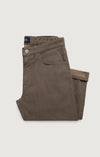 Straight Leg Pants - Coffee Diagonal 34 Heritage