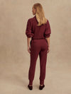 The Slim Cuff Pant 25" - New Maroon VARLEY