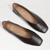 Kasey Square Toe Ballet Flat - Cafe Noir Brown Leather Sam Edelman