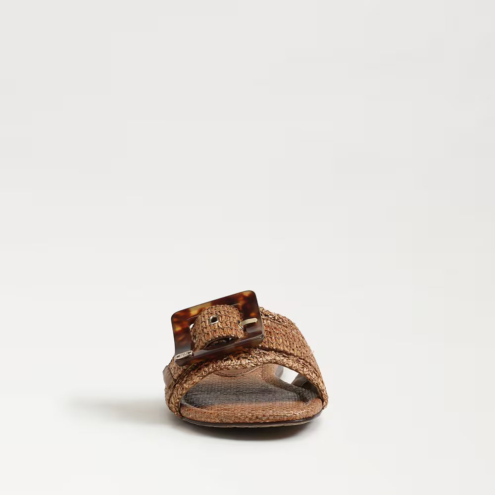 Bambie Raffia Slide Sandal