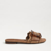 Bambie Raffia Slide Sandal