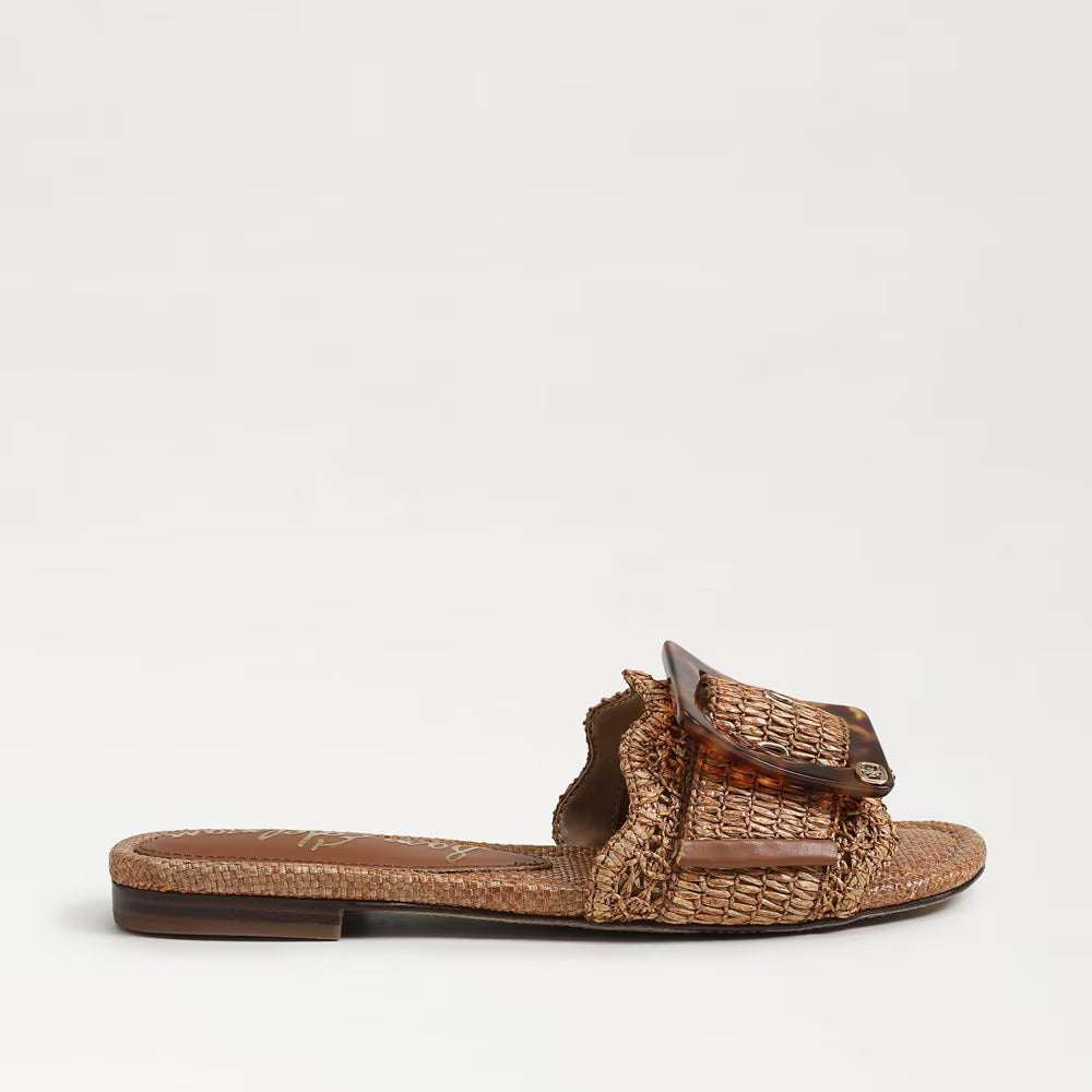 Bambie Raffia Slide Sandal