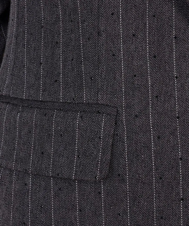 Pinstriped Studded Blazer ESQUALO