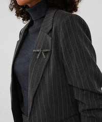 Pinstriped Studded Blazer ESQUALO