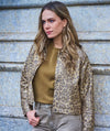 Metallic Leopard Jacket ESQUALO