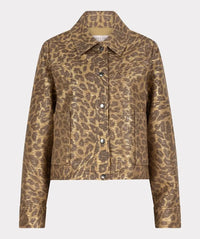 Metallic Leopard Jacket ESQUALO