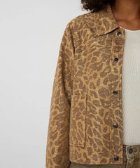 Metallic Leopard Jacket ESQUALO