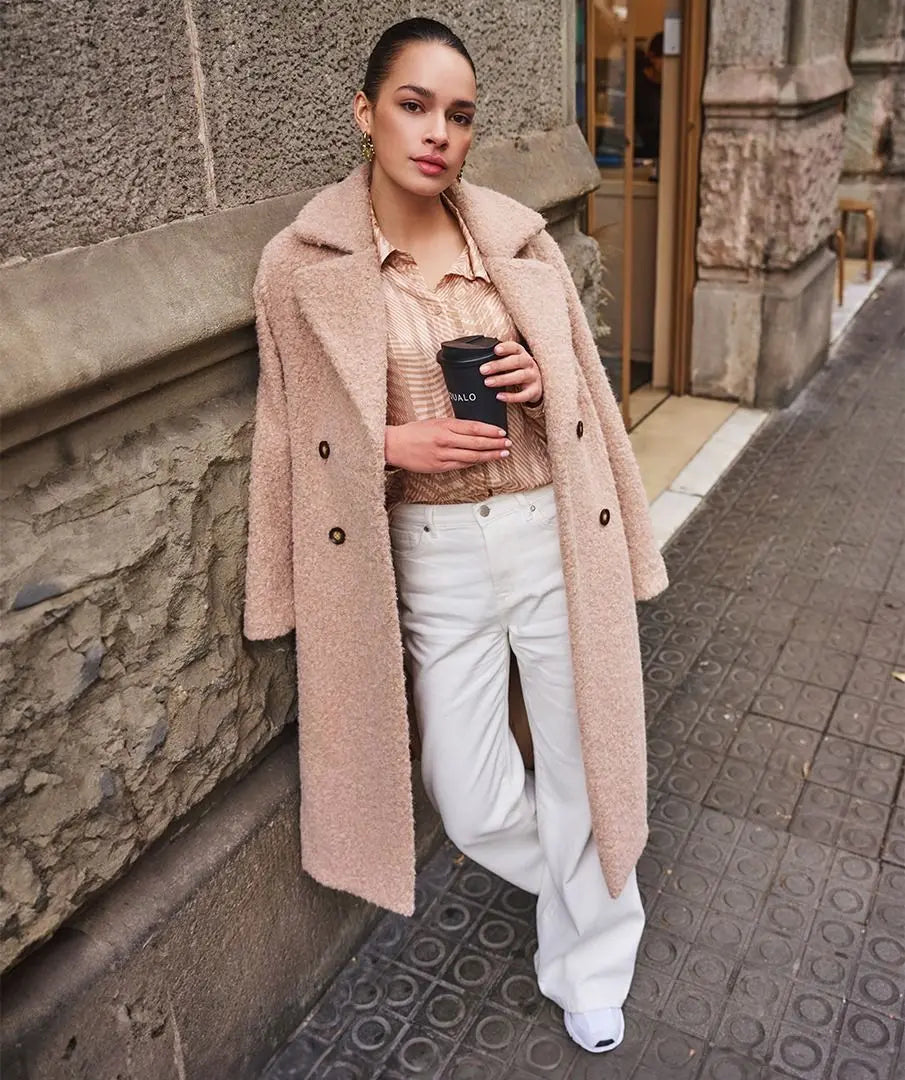Boucle Coat Aratta
