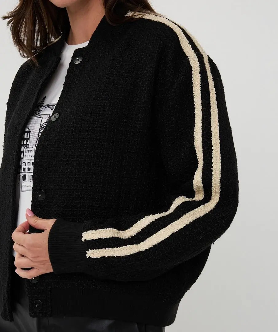 Tweed Bomber Jacket ESQUALO