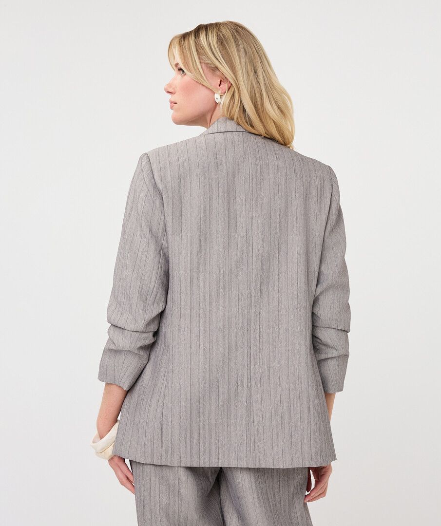 Blazer 3/4 slve herringbone