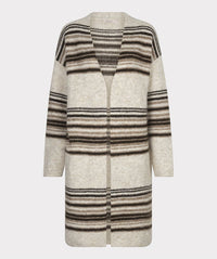 Horizontal Striped Cardigan