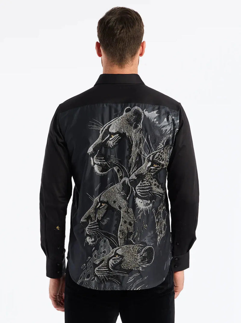 Limited Edition Lion's Shadow Sport Shirt Robert Graham