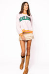Rhinestone 'Mahjong' Sweatshirt Queen of Sparkles