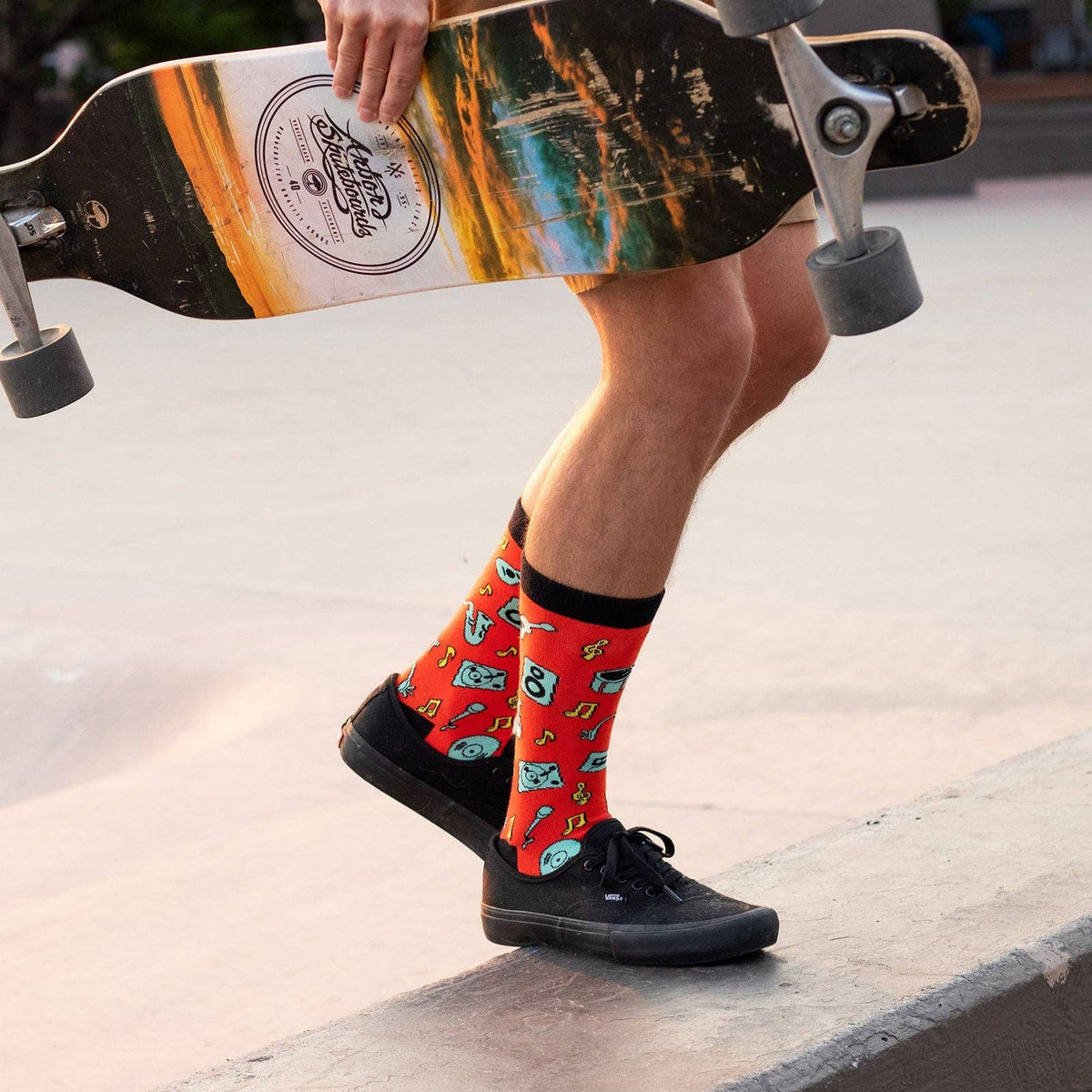 Music Snob Socks Lavley