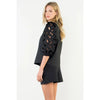 Eyelet Detail Top THML