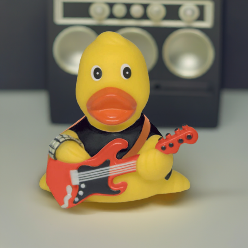 Rock-N-Roll Rubber Duck