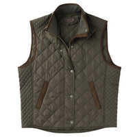 Greenville Diamond Quilted Nylon Vest - Loden