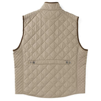 Greenville Diamond Quilted Nylon Vest - Dark Khaki