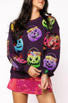 Dark Purple Halloween Baskets Queen of Sparkles