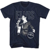 Elvis On The Mic - Navy American Classics