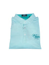 Peabody Hotel Performance Polo - Palm White Check