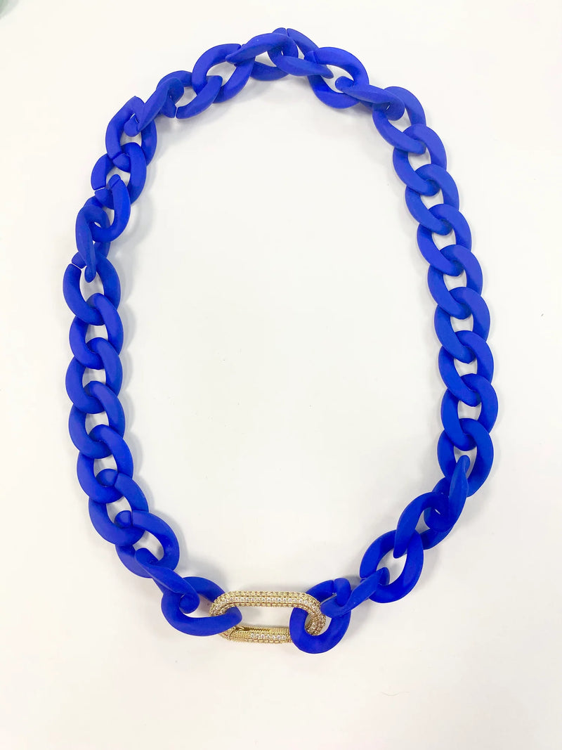 Cabana Necklace - Indigo Blue