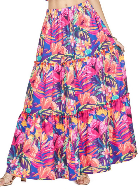 Hawaiian Bliss Tiered Skirt JOY JOY