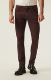 Straight Leg Pants - Burgundy Diagonal 34 Heritage