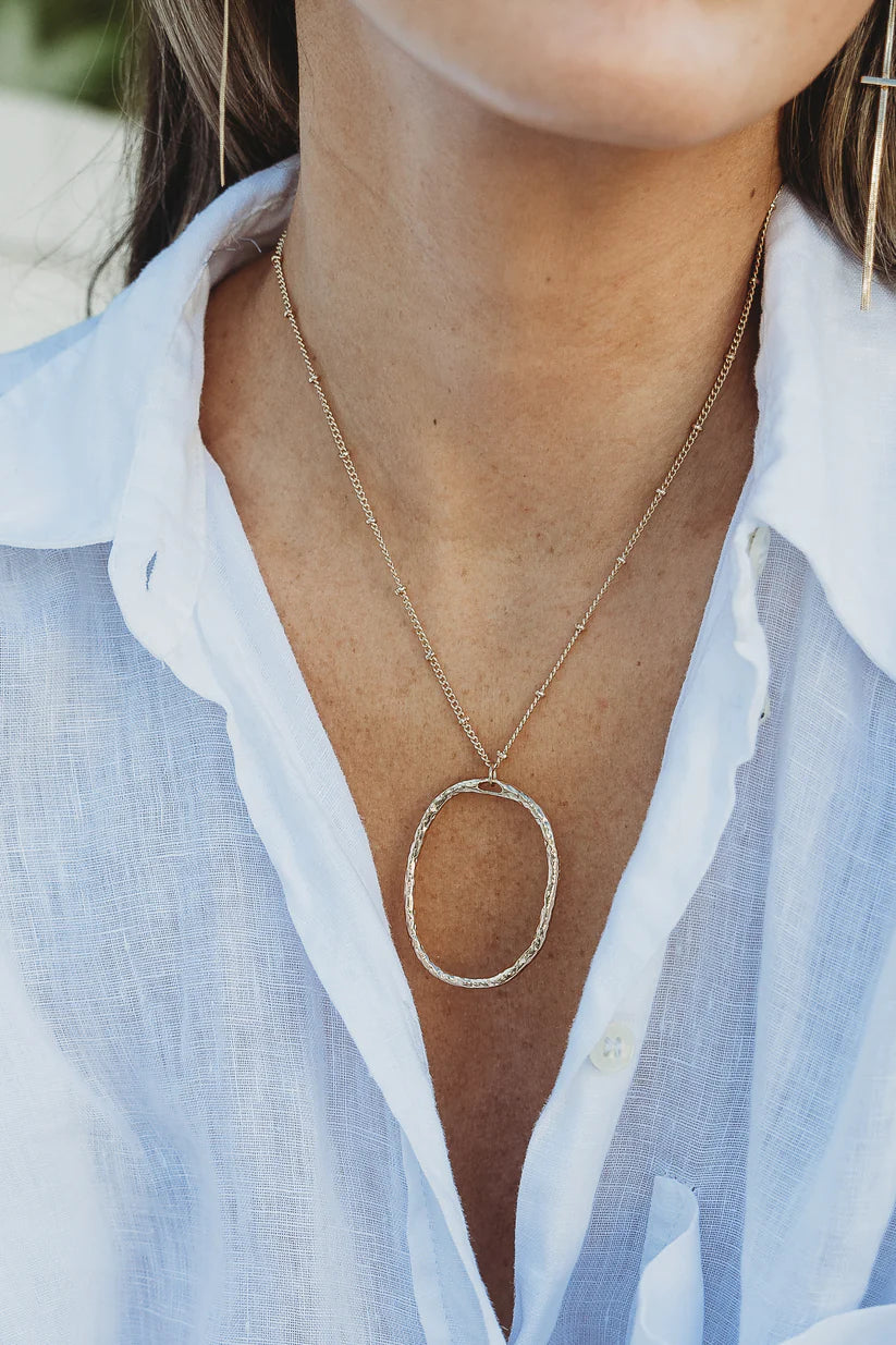 Lynn Gold Necklace